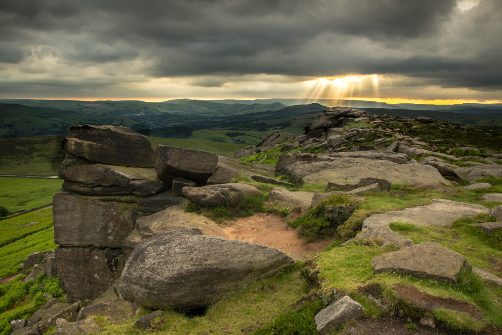 Visit Stanage Edge in the Peak District